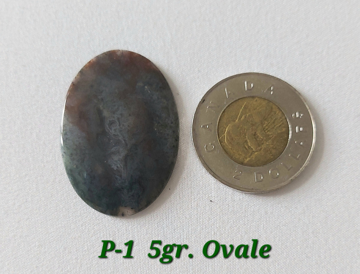 ⚖️ Agate Mousse Rouge grade AA (Les Équilibrées) ⚖️