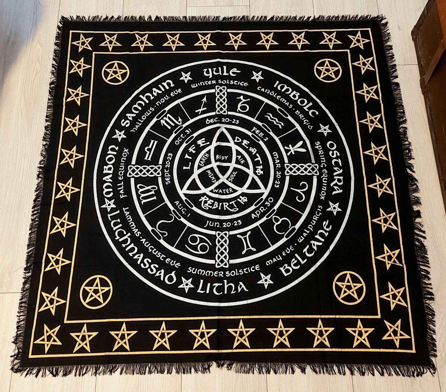 Calendrier Wicca (38×38)
