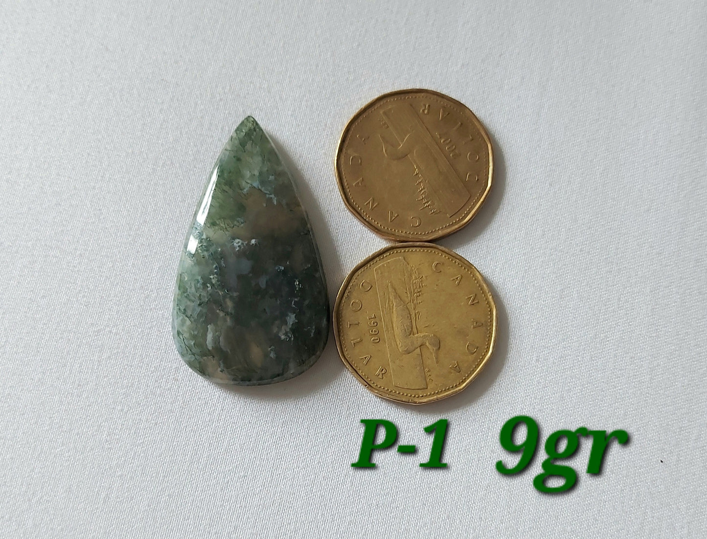 ⚖️ Agate Mousse Verte Grade AA (Les Équilibrées) ⚖️