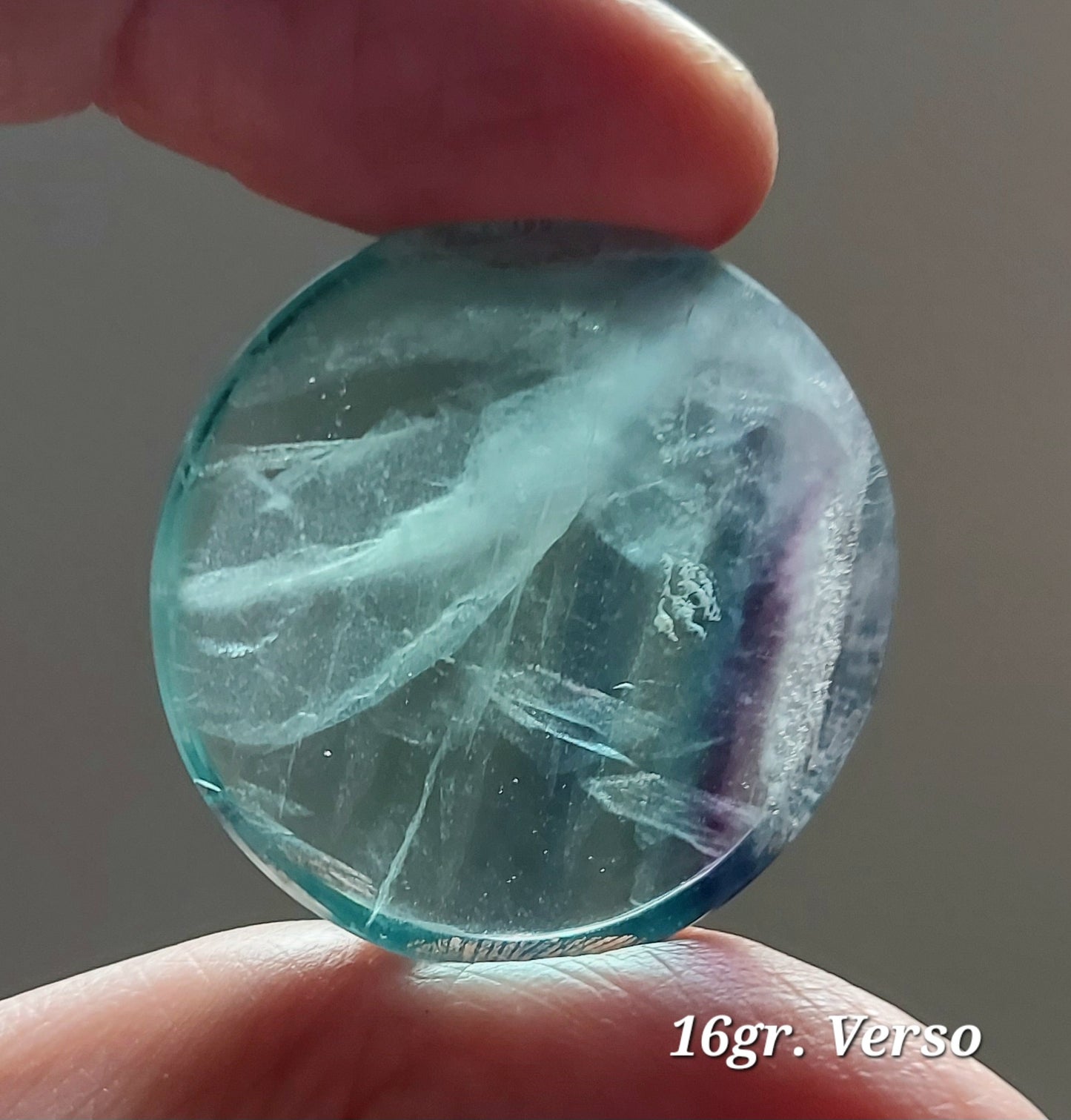 🌈 Collection Les Authentiques – Cabochons de Fluorite Arc-en-Ciel (Grade A)