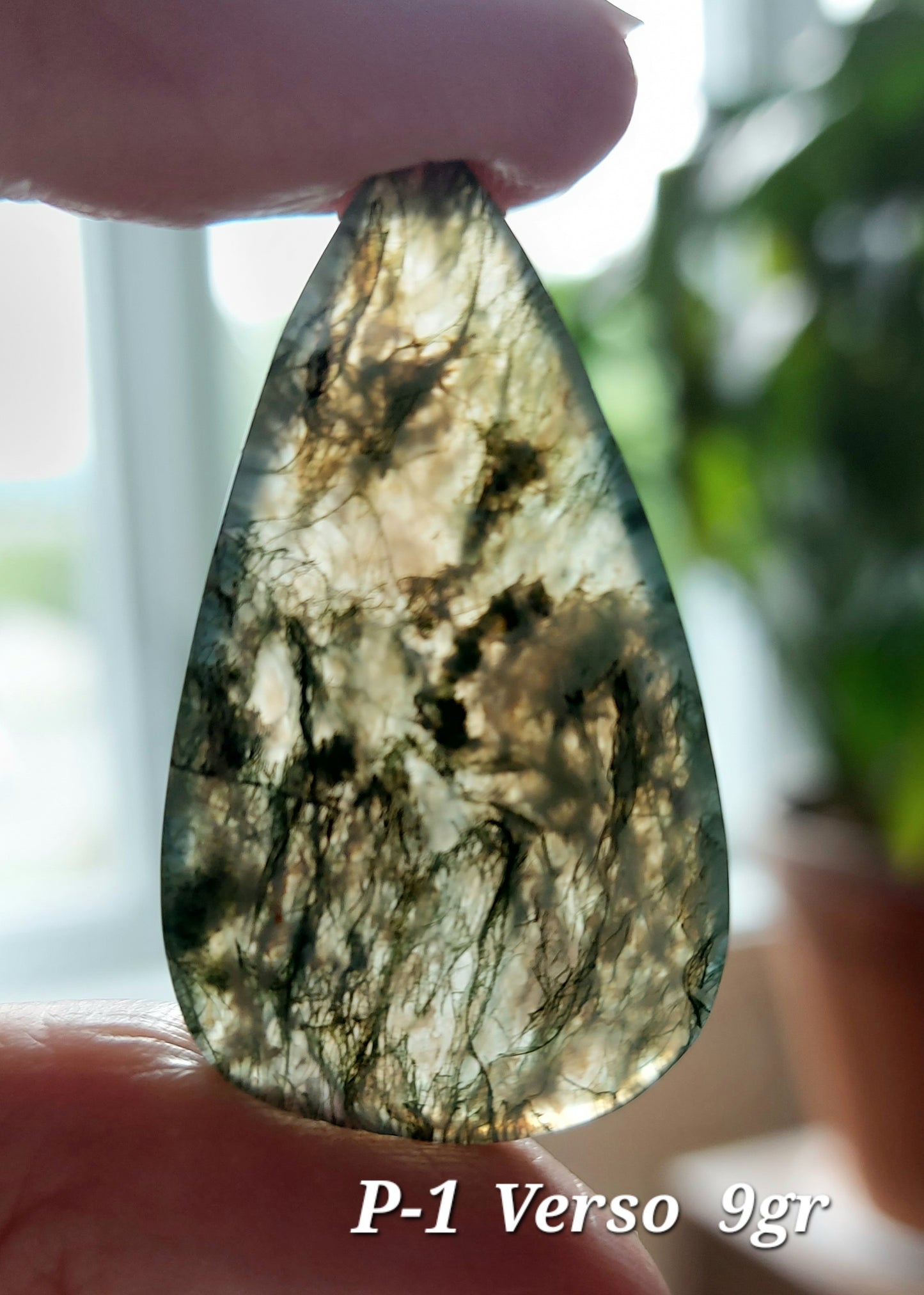 ⚖️ Agate Mousse Verte Grade AA (Les Équilibrées) ⚖️