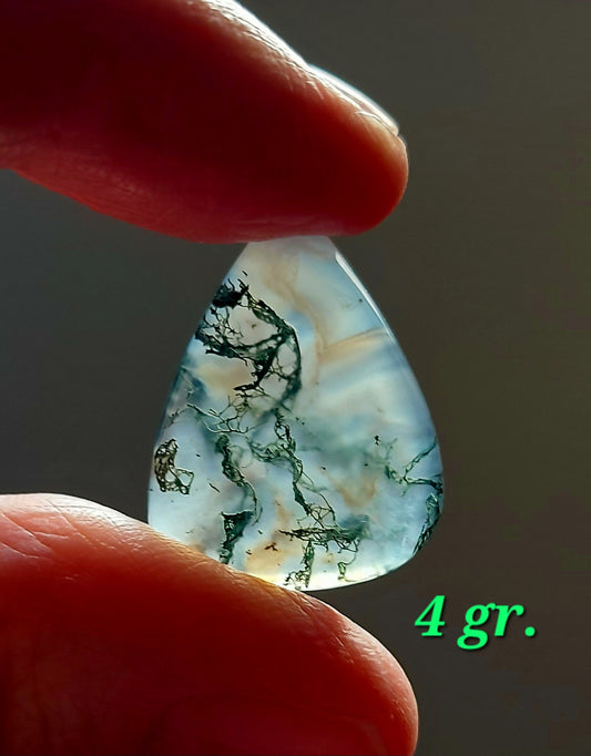 Pierres naturelles Agate Moss