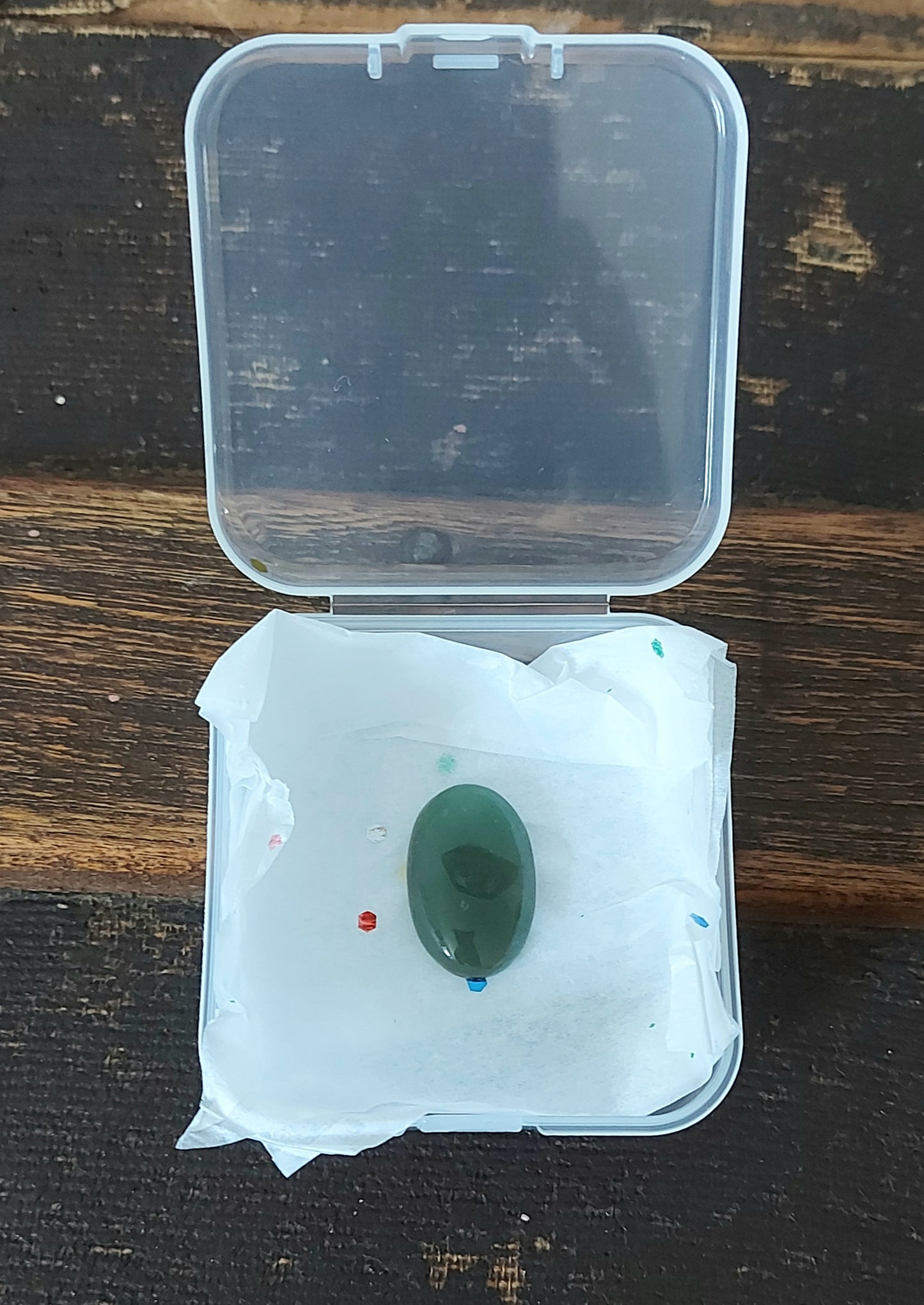 💚 Ovale du Renouveau – Aventurine Verte d'Exception (Grade AAA)