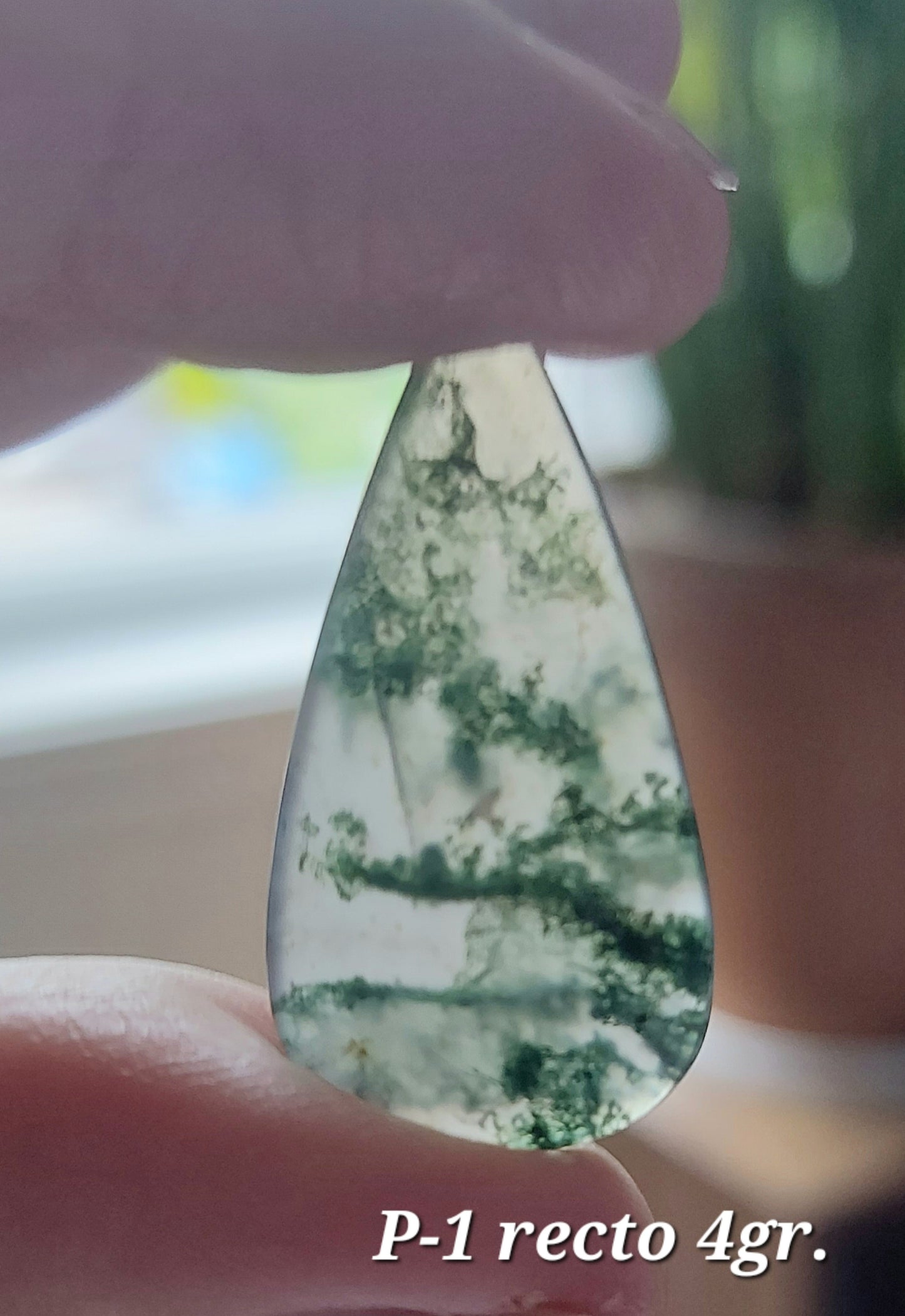 🛠️ Agate Mousse Verte – Grade A (La Ligne Économique) 🛠️