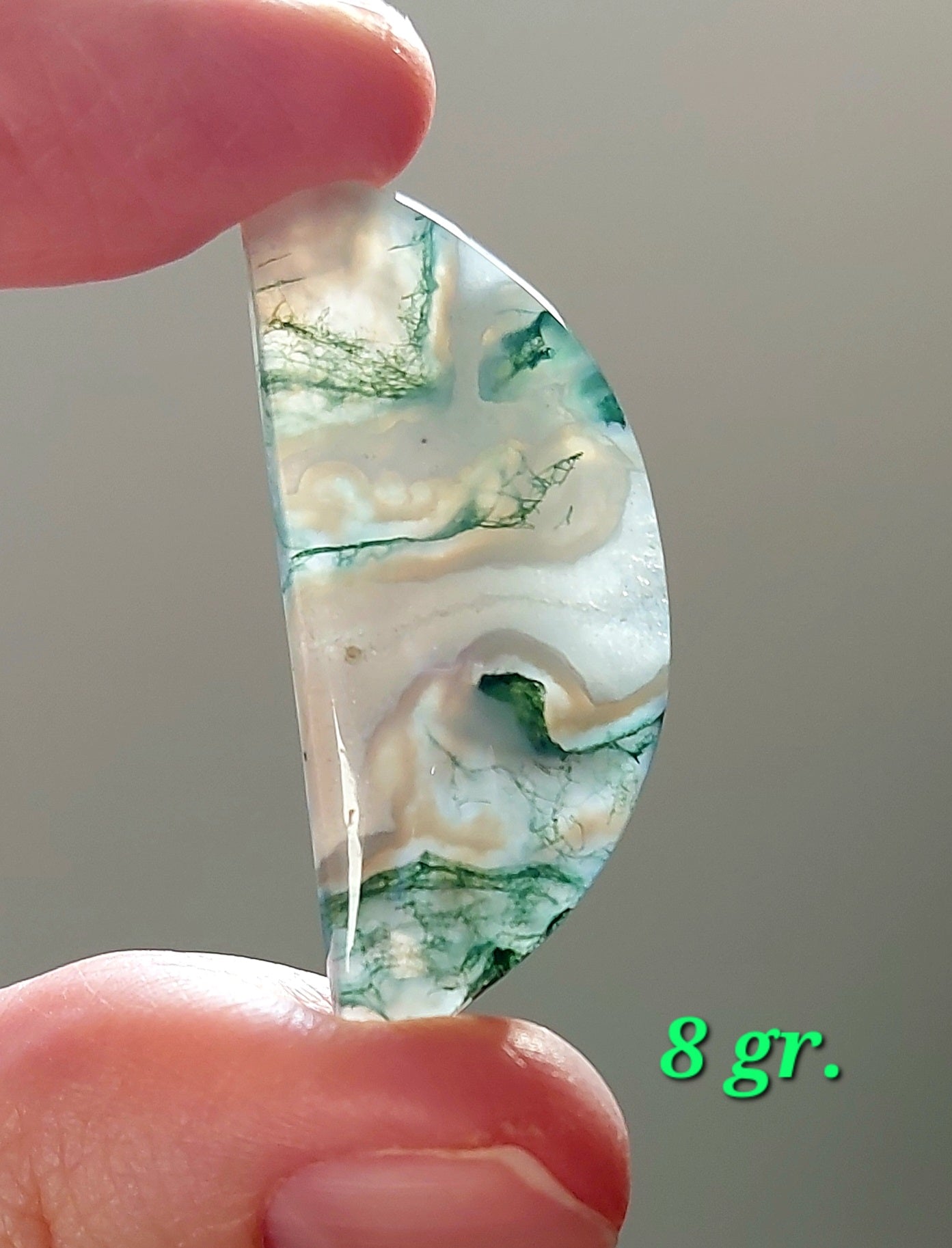 Pierres naturelles Agate Moss