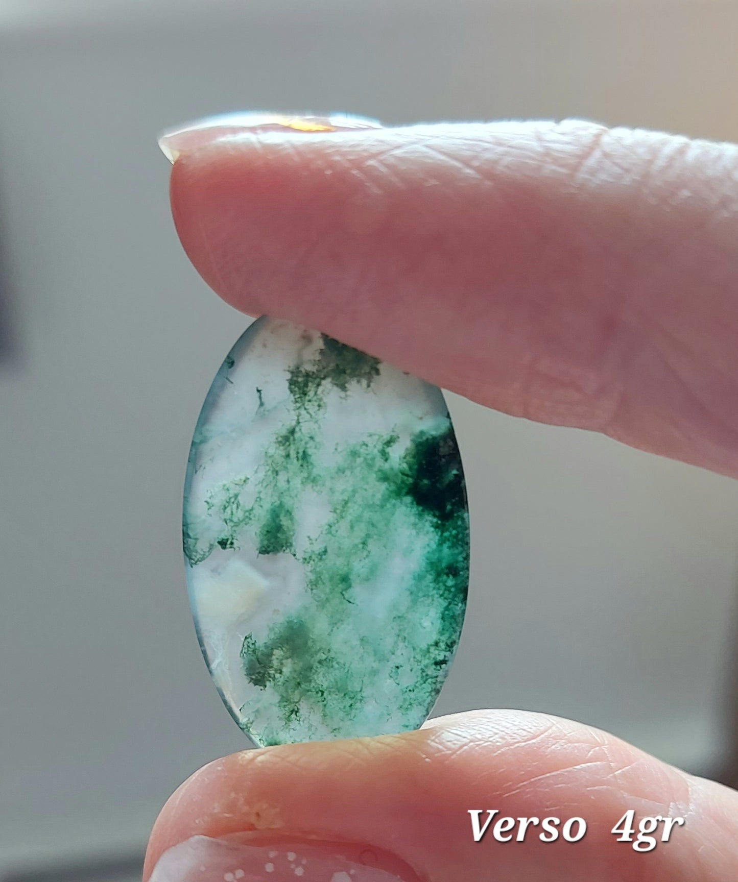 ⚖️ Agate Mousse Verte Grade AA (Les Équilibrées) ⚖️