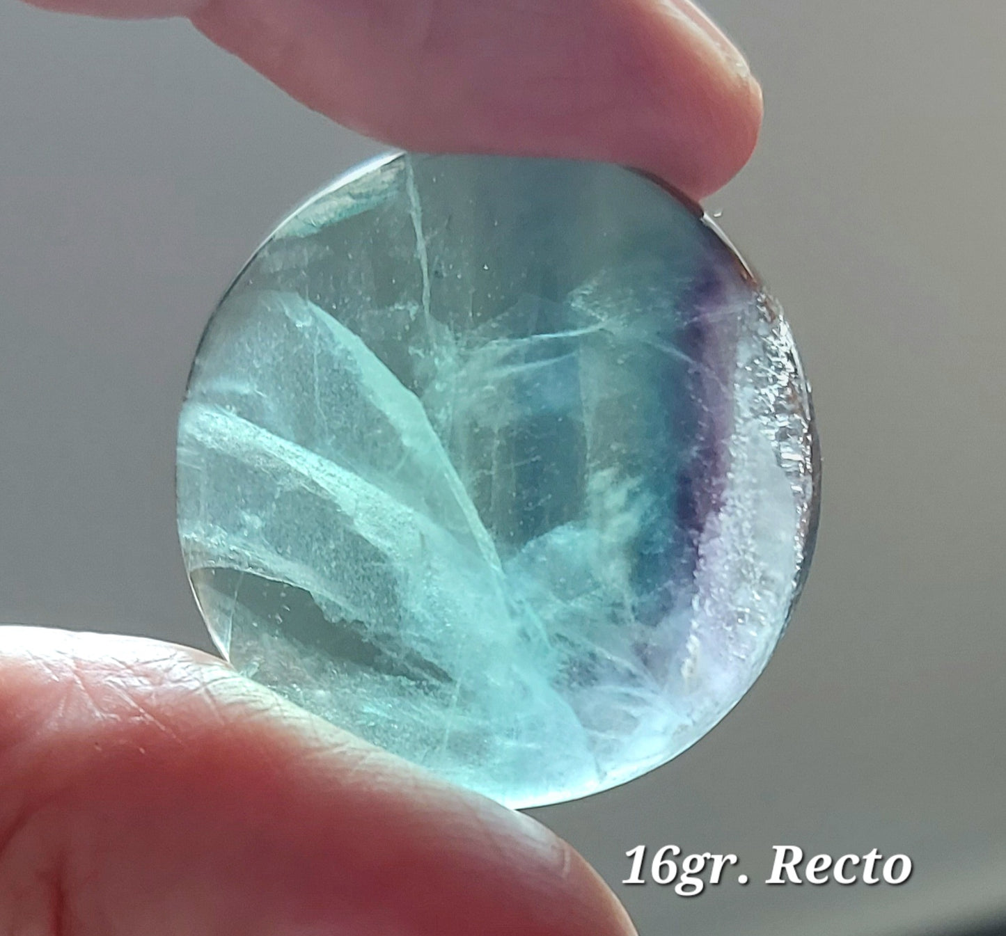 🌈 Collection Les Authentiques – Cabochons de Fluorite Arc-en-Ciel (Grade A)
