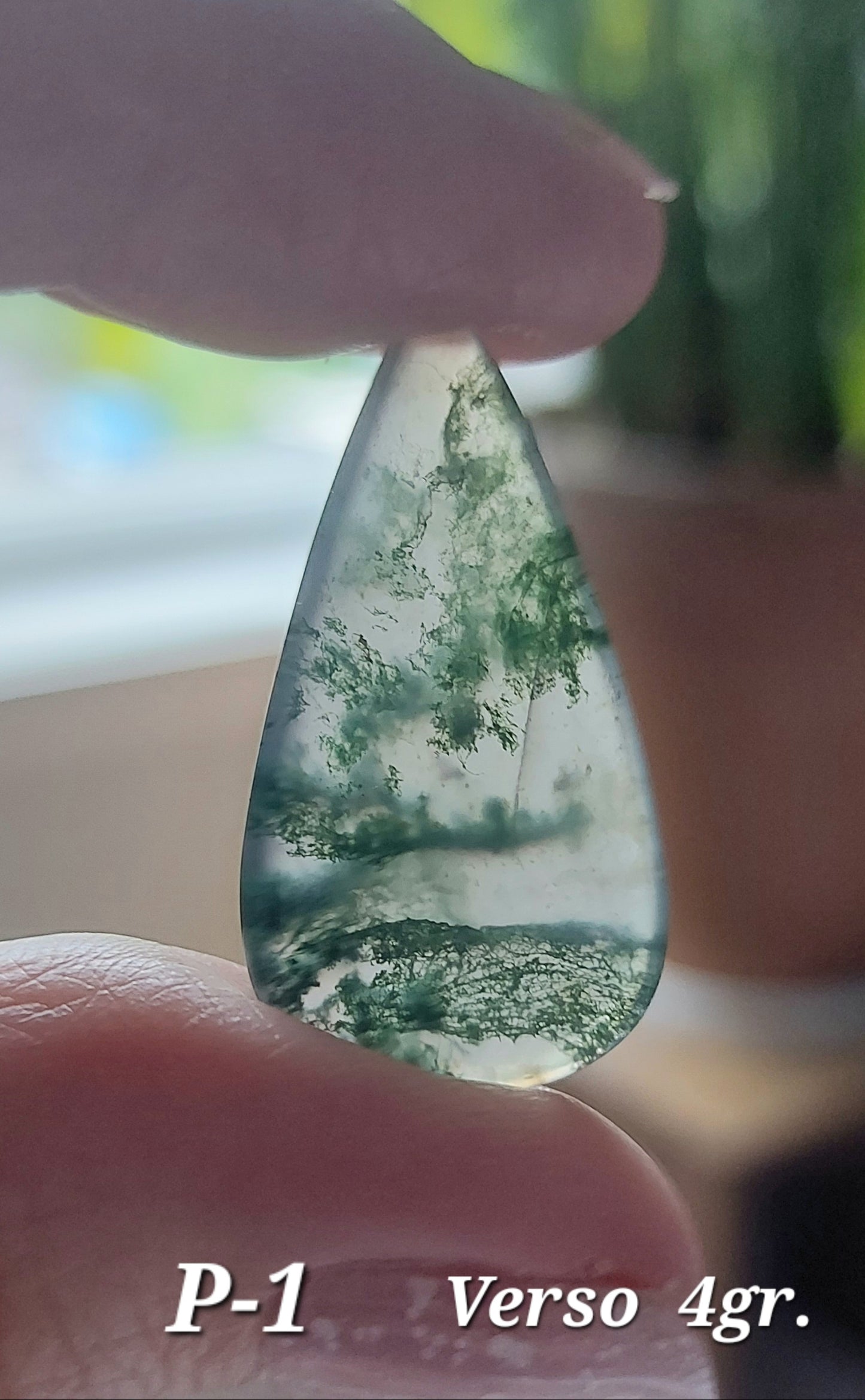 🛠️ Agate Mousse Verte – Grade A (La Ligne Économique) 🛠️