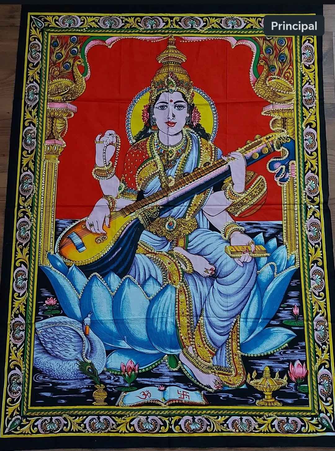 Sarasvati tapisserie