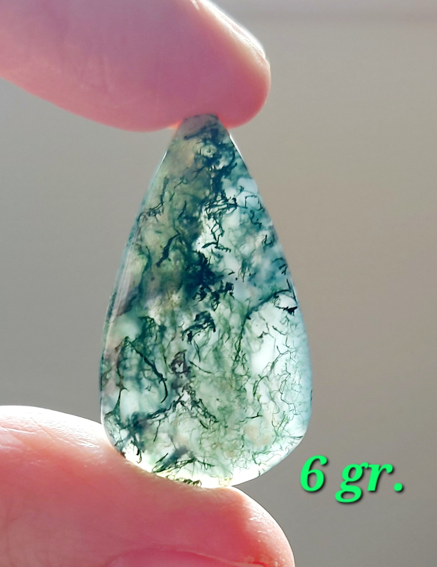 Pierres naturelles Agate Moss