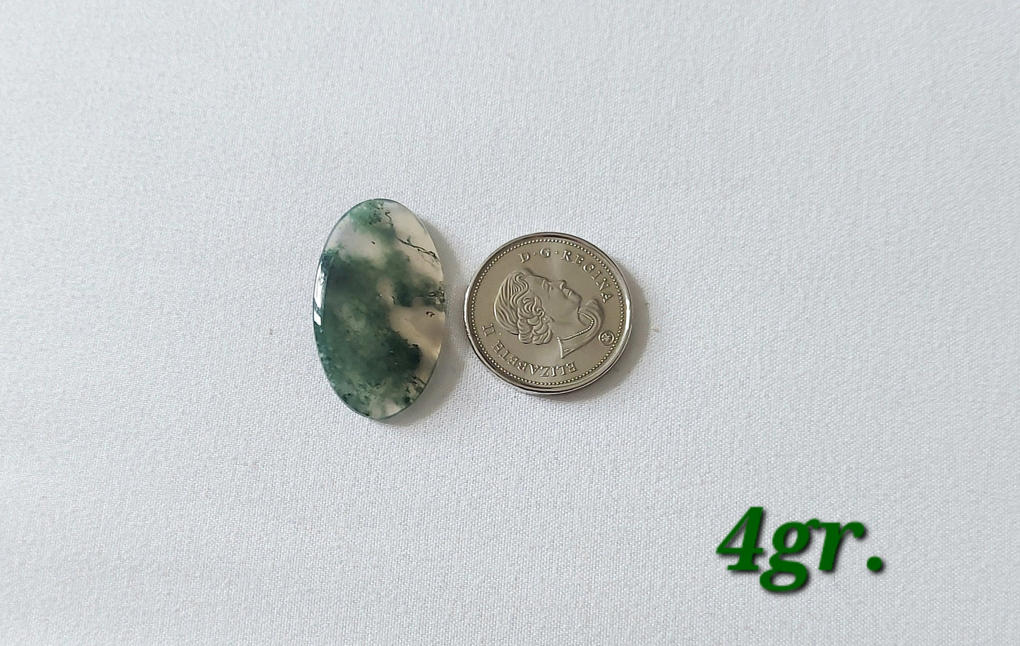 ⚖️ Agate Mousse Verte Grade AA (Les Équilibrées) ⚖️