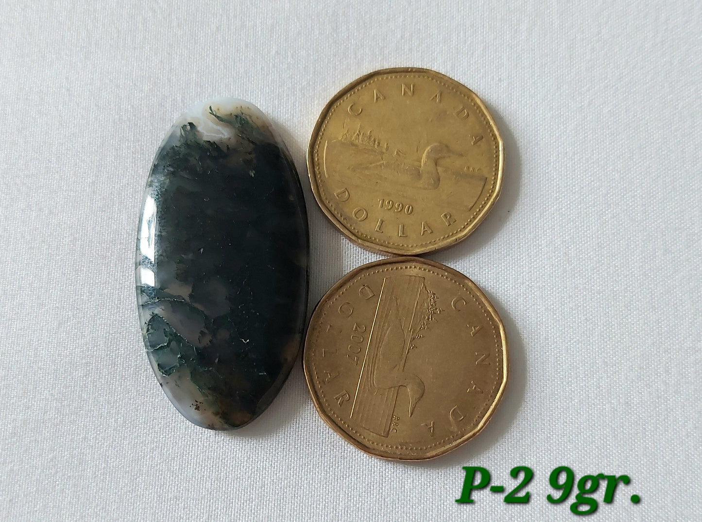 ⚖️ Agate Mousse Verte Grade AA (Les Équilibrées) ⚖️