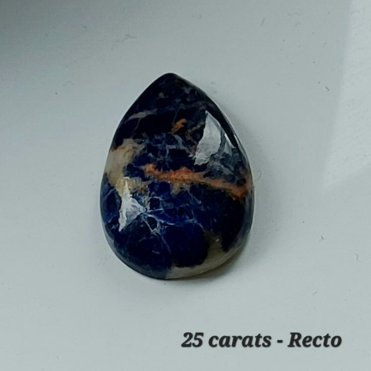 Duo des Rivages Crépusculaires – Sodalites Coucher de Soleil (Grade AA)