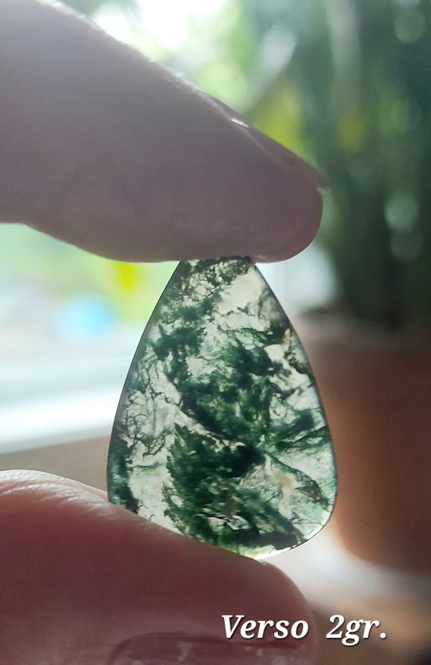 🛠️ Agate Mousse Verte – Grade A (La Ligne Économique) 🛠️