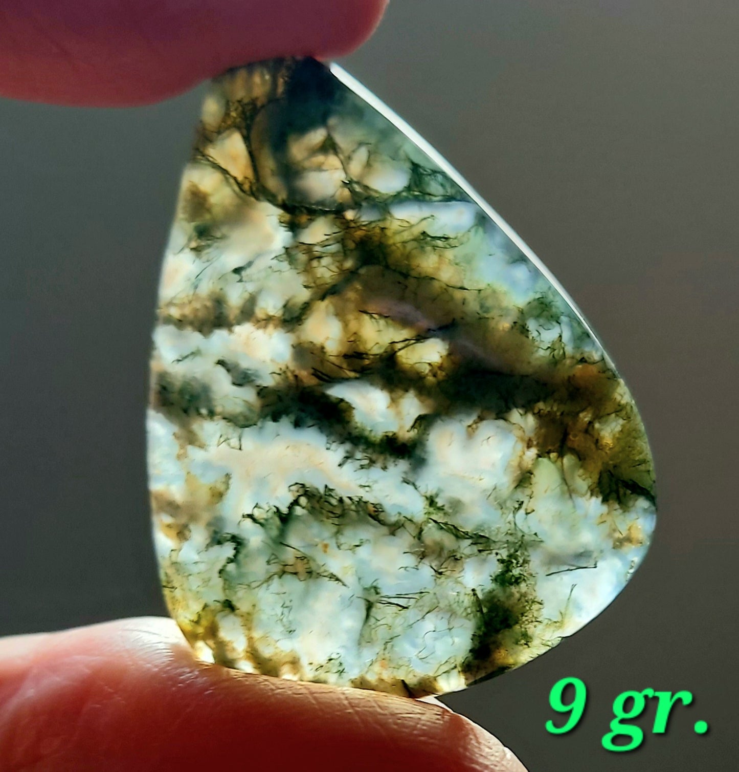 Pierres naturelles Agate Moss