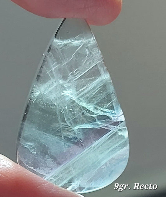 🌈 Collection Les Authentiques – Cabochons de Fluorite Arc-en-Ciel (Grade A)