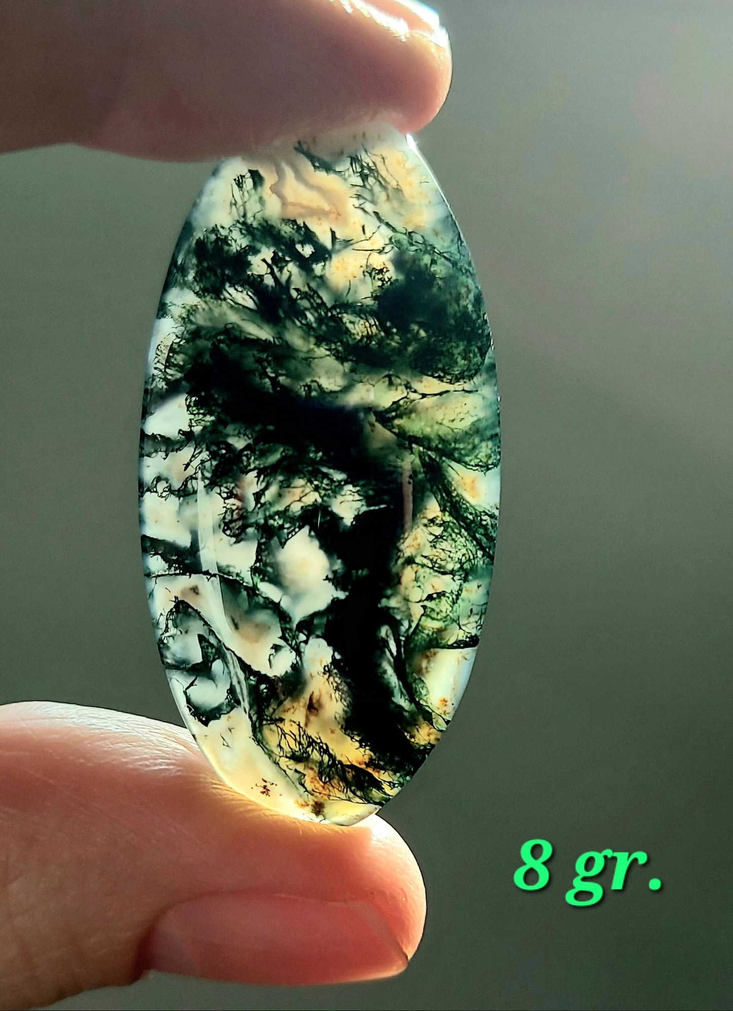 Pierres naturelles Agate Moss