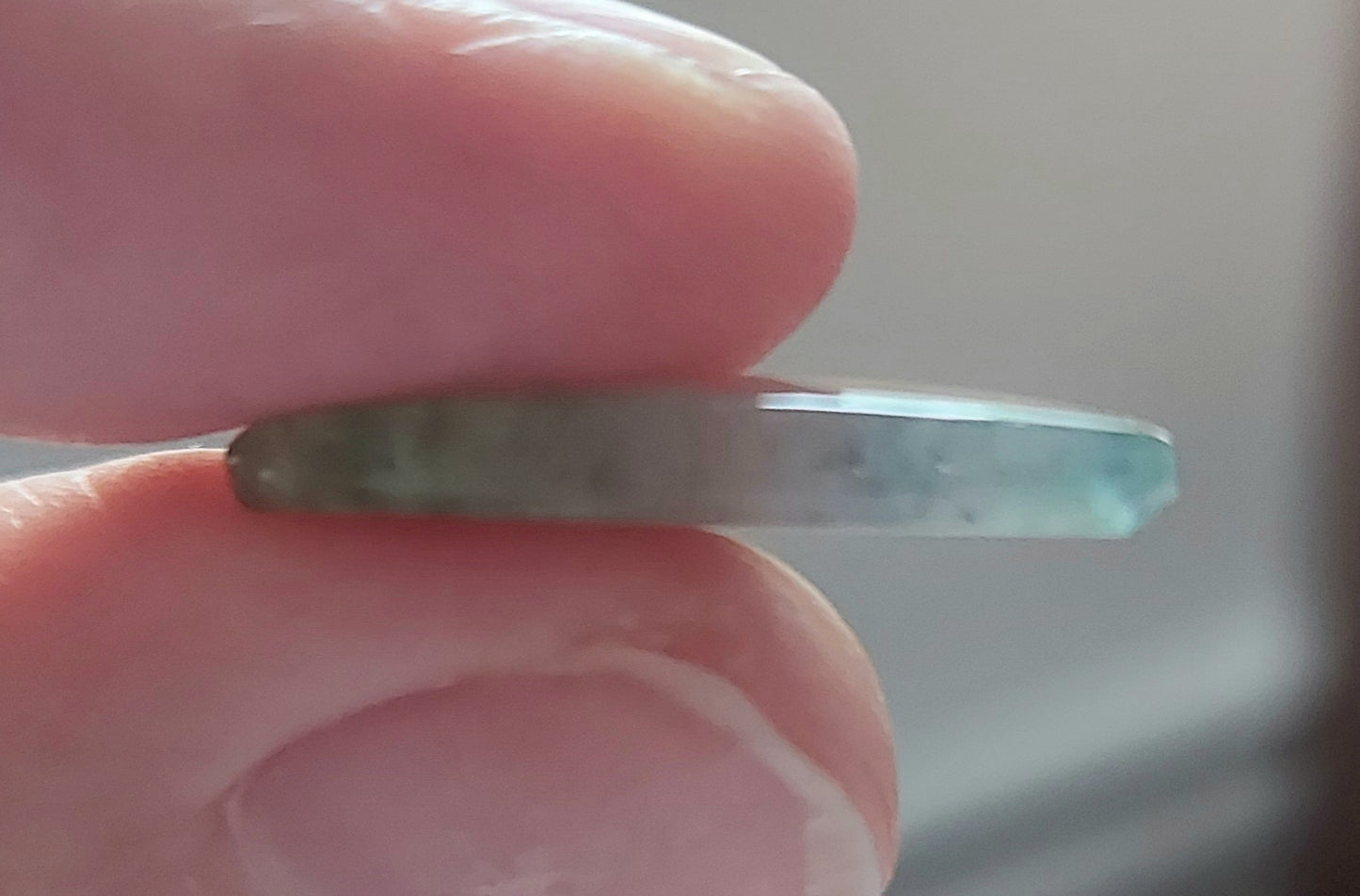 🌿Trillant des Neiges – Agate Mousse Bicolore (Grade AAA)
