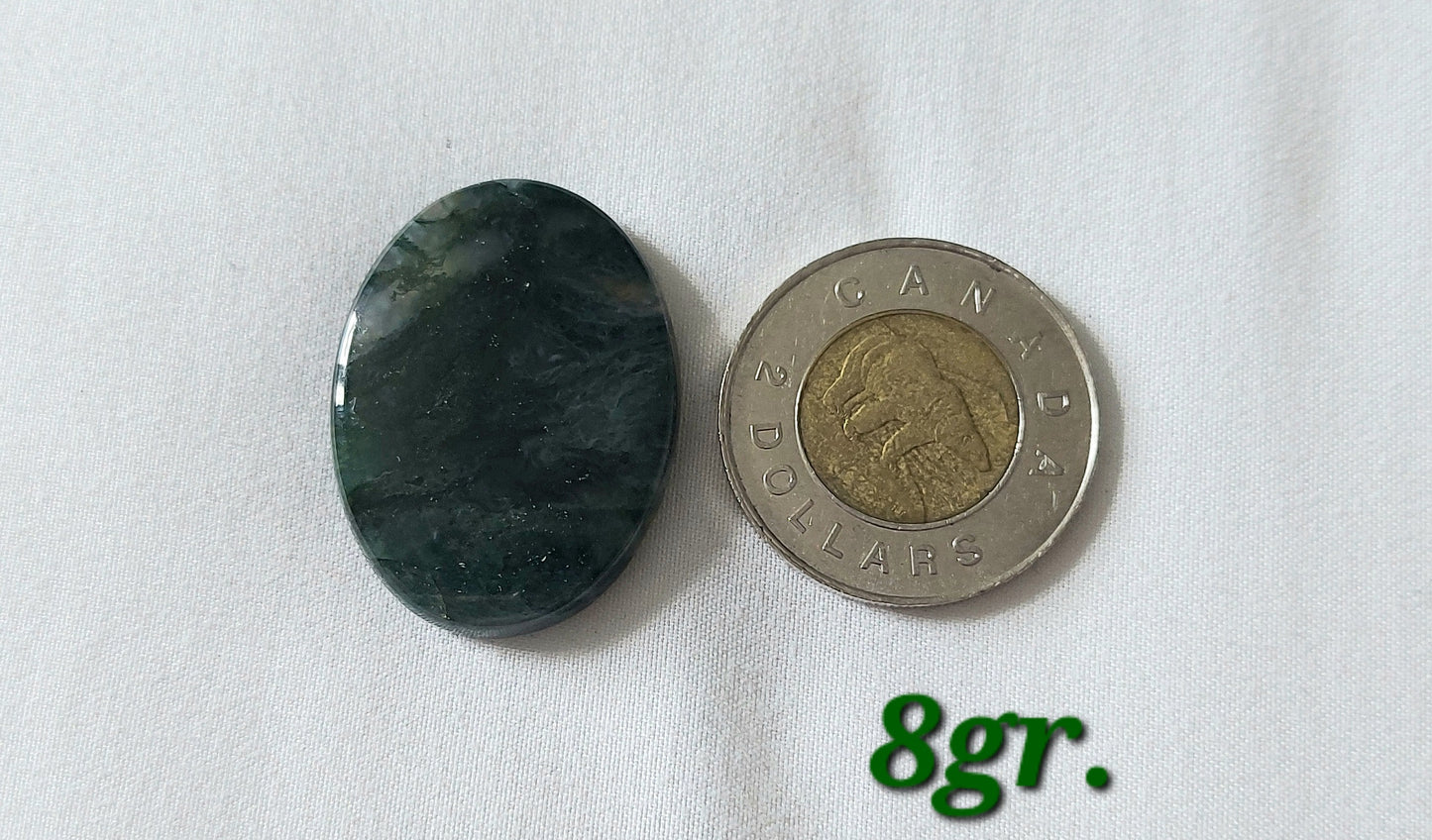 ⚖️ Agate Mousse Verte Grade AA (Les Équilibrées) ⚖️