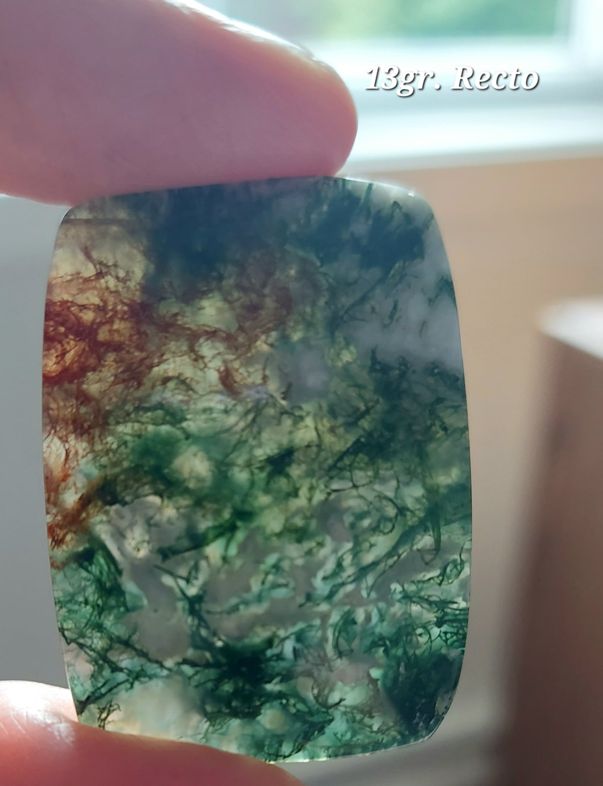 🛠️ Agate Mousse Rouge grade A (La Ligne Économique) 🛠️