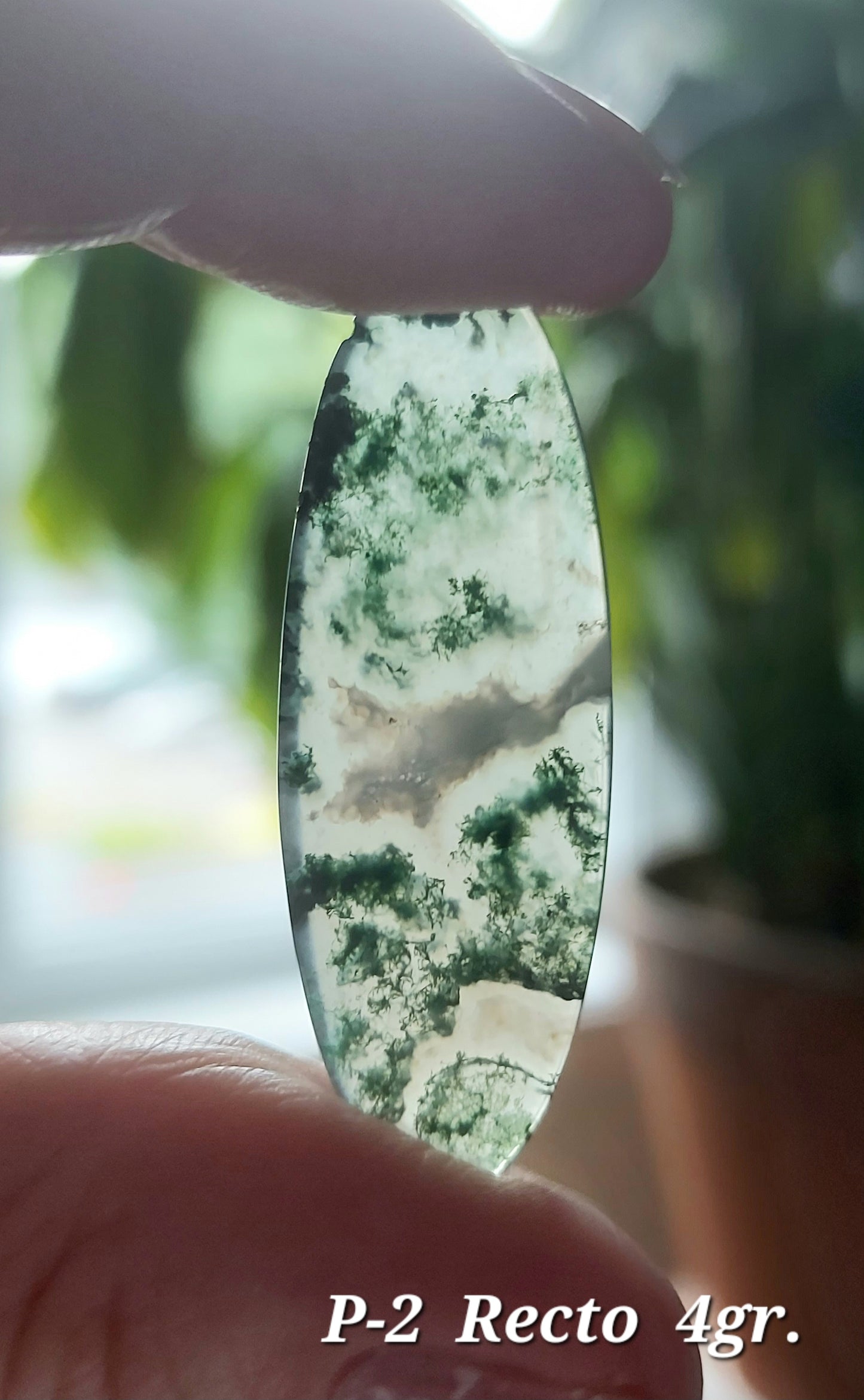 🛠️ Agate Mousse Verte – Grade A (La Ligne Économique) 🛠️