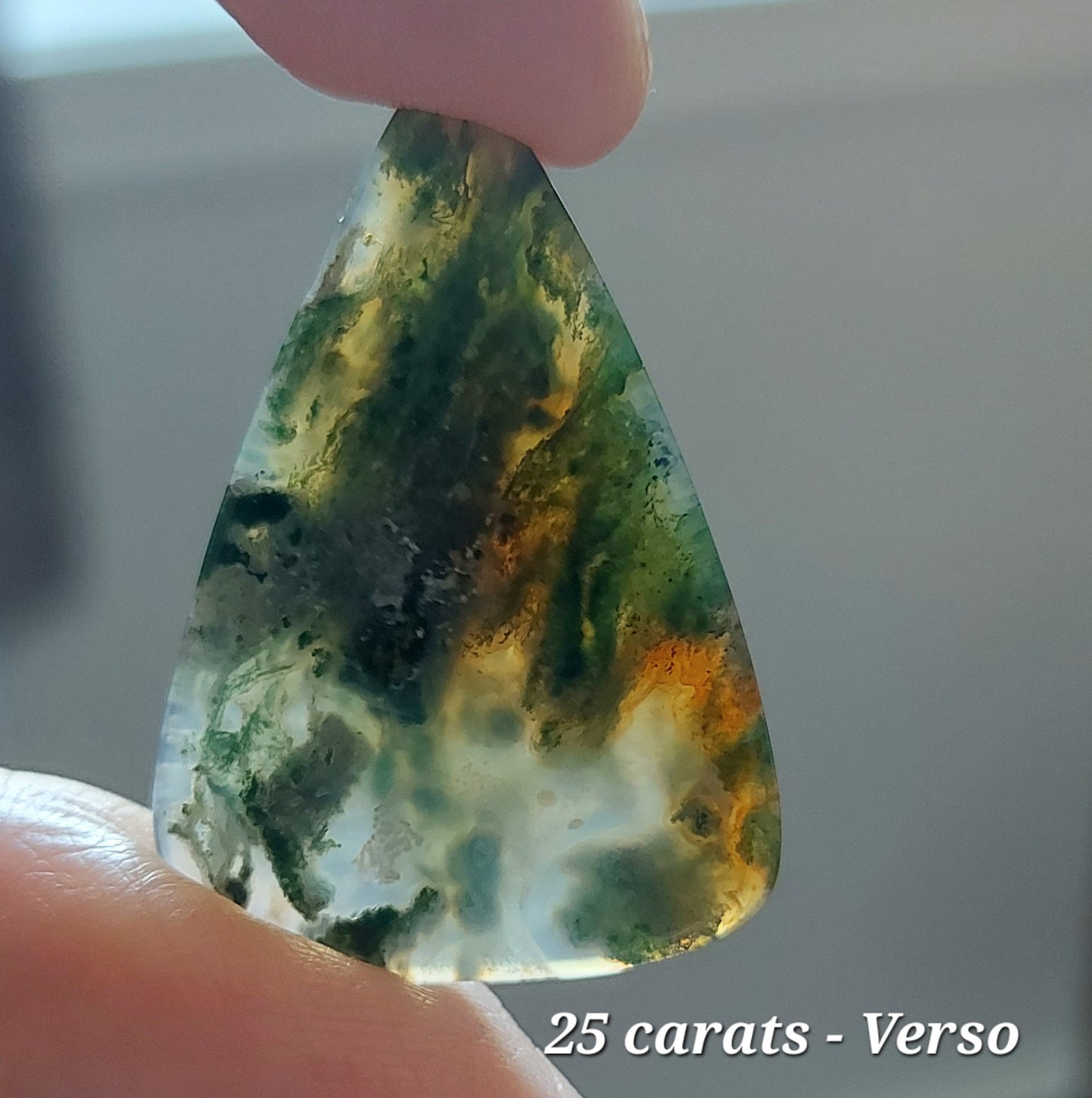 🍂Duo des Terres Flamboyantes – Agates Mousses Rouges (Grade AA)