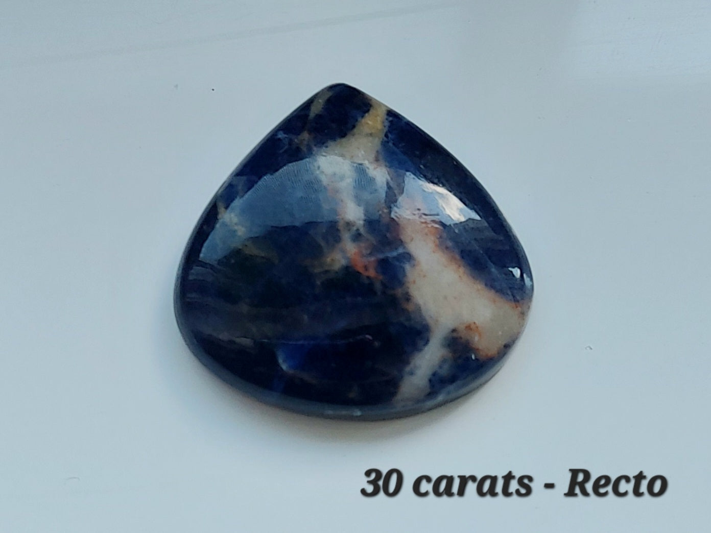Duo Constellation de Feu – Sodalites Coucher de Soleil (Grade AA)
